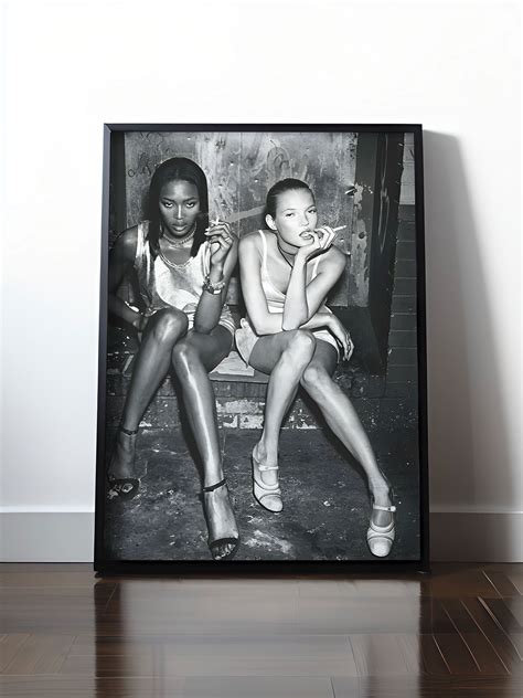 naomi campbell poster|Kate Moss and Naomi Campbell